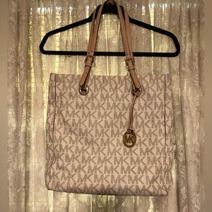 Michael Kors logo tote purse